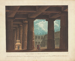 Sanquirico, Alessandro - Bühnenbildentwurf zum Ballett L'alunno della giumenta von Salvatore Vigano, im Teatro alla Scala 1812