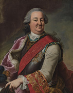 Ziesenis, Johann Georg, der Jüngere - Porträt von Fürst Karl August von Waldeck und Pyrmont (1704-1763)