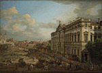 Bellotto, Bernardo - Die Muttergottesprozession vor dem Krasinski-Palast