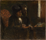 Degas, Edgar - Portrait du graveur Desboutin et du graveur Lepic