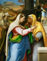 Piombo, Sebastiano, del - Begegnung von Maria und Elisabet