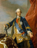 Van Loo, Louis Michel - Porträt von König Ludwig XV. von Frankreich (1710-1774)