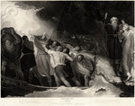 Romney, George - Szene aus dem Theaterstück Der Sturm (The Tempest) von William Shakespeare