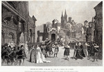 Bayard, Émile-Antoine - Szene aus der Uraufführung der Oper Le Cid von Jules Massenet am 5. Dezember 1885 