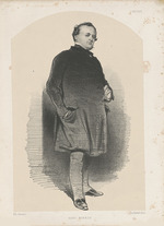 Gavarni, Paul - Porträt von Henry Monnier (1799-1877) 