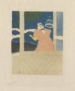 Toulouse-Lautrec, Henri, de - Aux Ambassadeurs. Chanteuse au Café-Concert
