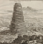 Decker, Coenraet - Illustration für Turris Babel von Athanasius Kircher