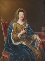 Mignard, Pierre - Porträt von Françoise d'Aubigné, Marquise de Maintenon (1635-1719)