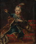 Unbekannter Künstler - Porträt des Kaisers Joseph II. (1741-1790) als Kind