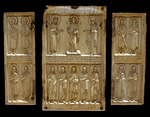 Byzantinischer Meister - Triptychon Casanatense: Triptychon mit Deesis und Heiligen