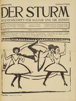 Historisches Objekt - Der Sturm. Wochenschrift für Kultur und die Künste. August 1911