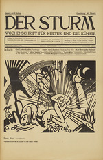 Historisches Objekt - Der Sturm. Wochenschrift für Kultur und die Künste. September 1912