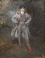 Boldini, Giovanni - Porträt von Karikaturist Georges Goursat (1863-1934), Pseudonym Sem