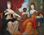 Vignon, Philippe - Francoise Marie de Bourbon (1677-1749), genannt Mademoiselle de Blois und Louise Françoise de Bourbon (1673-1743), genannt Madem