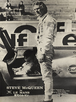 Unbekannter Künstler - Filmplakat Le Mans von Lee H. Katzin