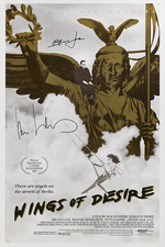 Unbekannter Künstler - Filmplakat Wings of Desire (Der Himmel über Berlin) von Wim Wenders