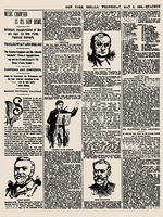 Historisches Objekt - New York Herald am 6. Mai 1891: Tschaikowskis Eröffnungskonzert in der Carnegie Hall