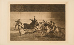 Goya, Francisco, de - La Tauromaquia: Der Tod Pepe Illos