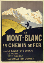 Meunier, Henri Georges - Le Mont Blanc en chemin de fer