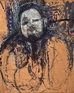 Modigliani, Amedeo - Porträt von Diego Rivera 