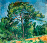 Cézanne, Paul - Die große Kiefer (Le Grand Pin)