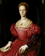 Bronzino, Agnolo - Porträt von Lucrezia Panciatichi 