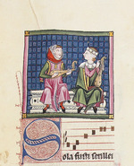Unbekannter Künstler - Illustration aus den Cantigas de Santa Maria