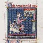 Unbekannter Künstler - Illustration aus den Cantigas de Santa Maria