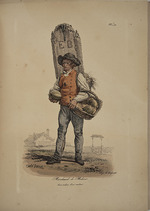 Delpech, François Séraphin - Melonenverkäufer. Aus der Serie Cris de Paris (Ausrufer von Paris)
