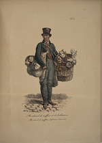 Delpech, François Séraphin - Blasebalgverkäufer. Aus der Serie Cris de Paris (Ausrufer von Paris)