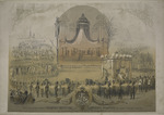Timm, Wassili (George Wilhelm) - Der Trauerzug von Kaiserin Alexandra Fjodorowna (Charlotte von Preußen), Frau des Kaisers Nikolaus I. (1798-1860)