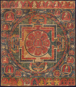 Tibetische Kultur - Mandala des Amitayus
