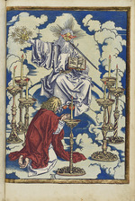 Dürer, Albrecht - Die Leuchtervision des Johannes. Aus der Apokalypse (Offenbarung des Johannes)