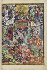 Dürer, Albrecht - Das siebente Siegel und die ersten vier Posaunen. Aus der Apokalypse (Offenbarung des Johannes)