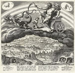 Sadeler, Jan (Johannes), der Ältere - Saturn. (Planetarum effectus et eorum in signis zodiaci)