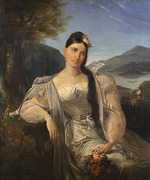 Molteni, Giuseppe - Porträt von Opernsängerin Giuditta Pasta (1797-1865)