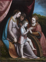 Anguissola, Sofonisba - Die mystische Hochzeit der heiligen Katharina