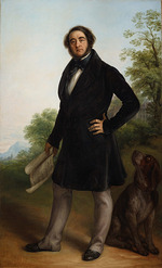 Carnovali, Giovanni - Porträt von Pietro Andrea Spini (1783-1855)
