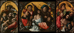 Bosch, Hieronymus, (Schule) - Die Dornenkrönung Christi. Triptychon