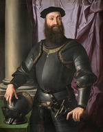 Bronzino, Agnolo - Porträt von Stefano IV. Colonna di Palestrina