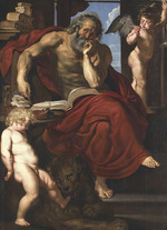 Rubens, Pieter Paul - Der heilige Hieronymus im Gehäus