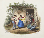 Dura, Gaetano - Tarantella. Aus Scene di vita e costumi napoletani