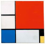 Mondrian, Piet - Komposition II.