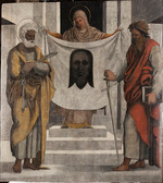 Ugo da Carpi - Veronika zwischen den Heiligen Peter und Paul