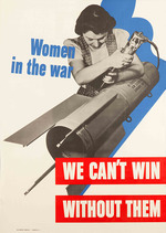 Unbekannter Künstler - Women in the War - We Can't Win Without Them