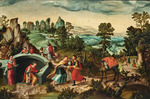 Massys, Cornelis - Rebekka am Brunnen