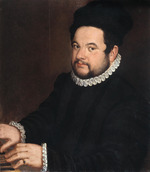 Campi, Vincenzo - Bildnis eines Musikanten am Cembalo