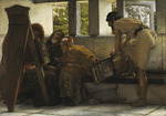 Alma-Tadema, Sir Lawrence - Ein römisches Atelier
