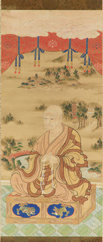 Unbekannter Künstler - Buddhistischer Hohepriester Tenkai (1536-1643)