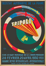 Franciji, R. - Institut Autonome de la Foire Tripoli 1930